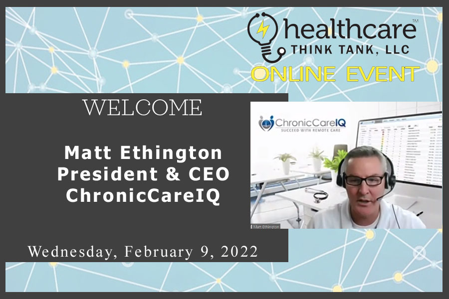 Virtual Meeting with ChronicCareIQ